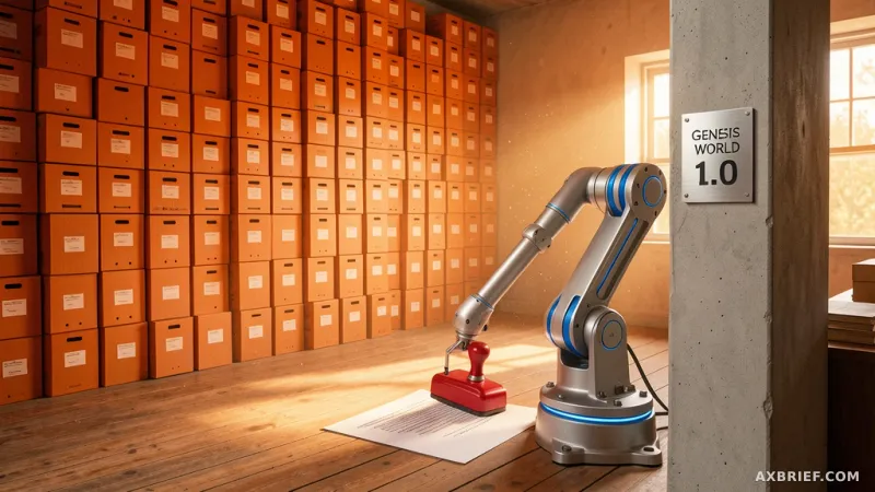 Genesis World 1.0 Slashes 200-Hour Robot Tests to 30 Minutes
