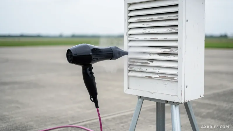 The $20,000 Hairdryer Hack That Exposed AI Weather Vulnerabilities