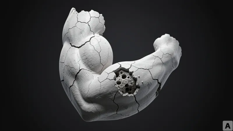 The ATF5 Paradox: Why Preserving Muscle Mass Destroys Muscle Quality