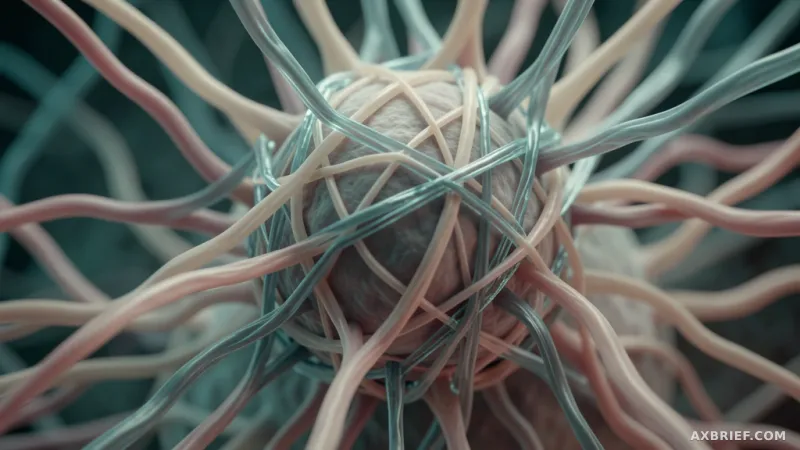 How Extracellular Matrix Remodeling Locks Cells Into Senescence