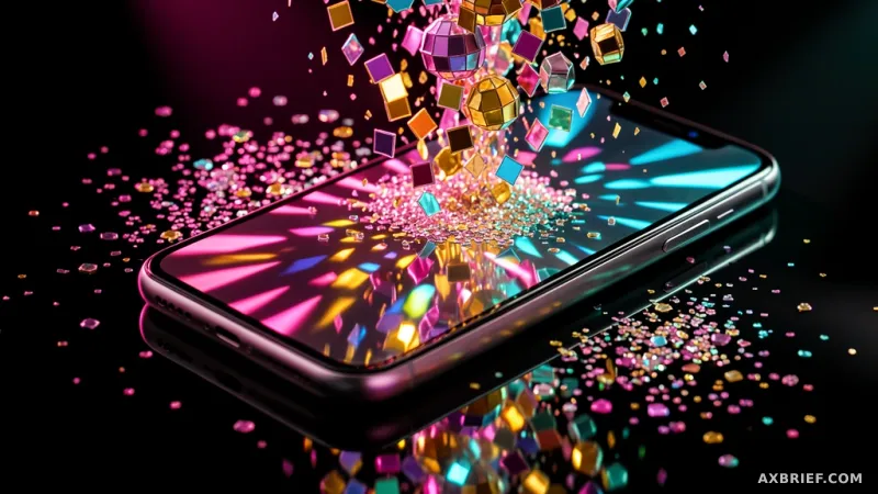 Google Pixel's Disco Ball Theme Shifts AI Icons From Color to Style